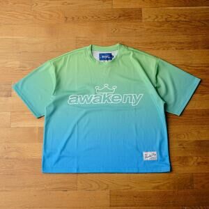 Awake NY New York Arch Football Jersey Size L NWT Streetwear Sportswear Athletic